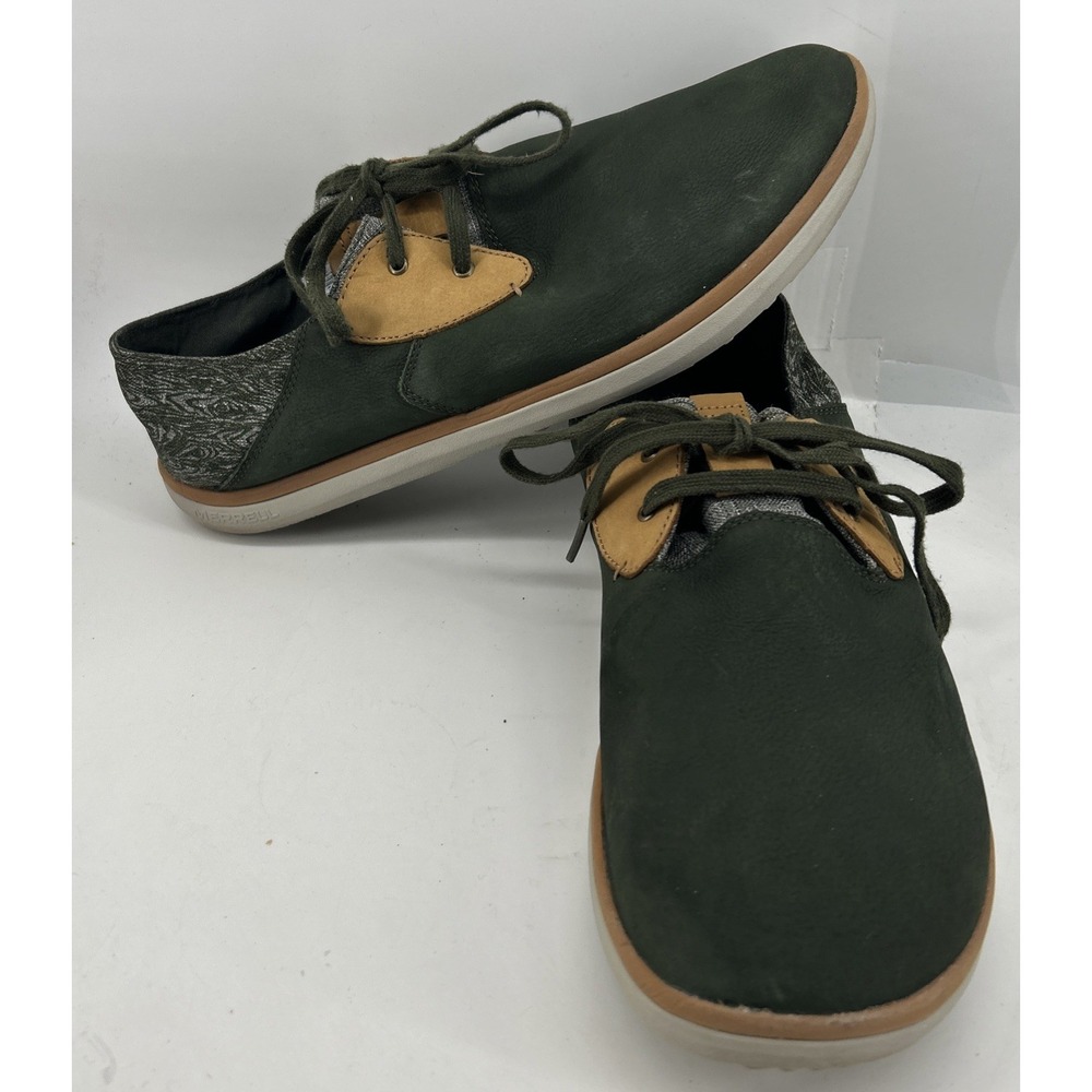 Merrell Duskair Canvas‎ Comfort Casual Shoes Green Men's Size 14